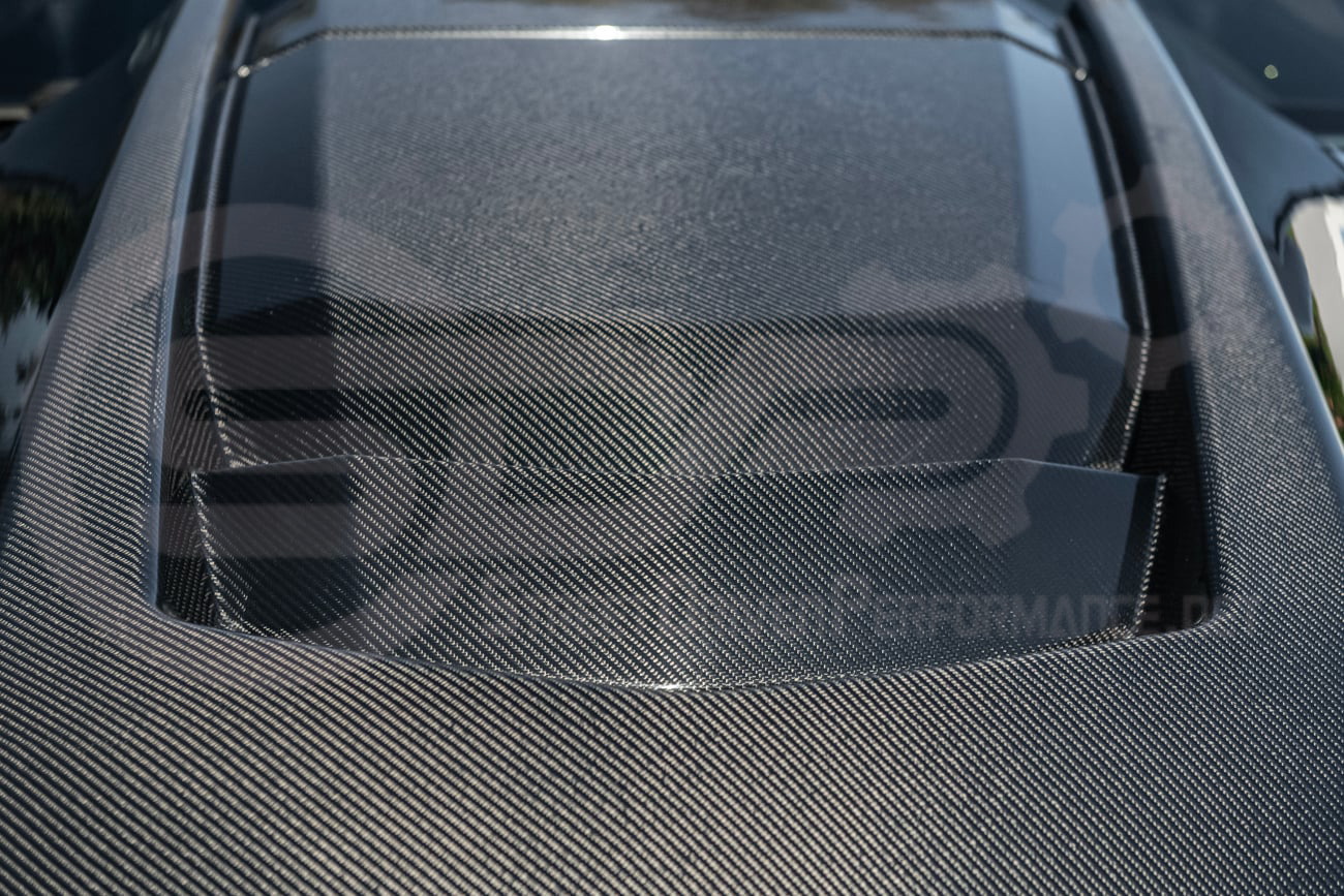 2004-2006 PONTIAC GTO | ZR1 STYLE CARBON FIBER FRONT VENTED COWL HOOD