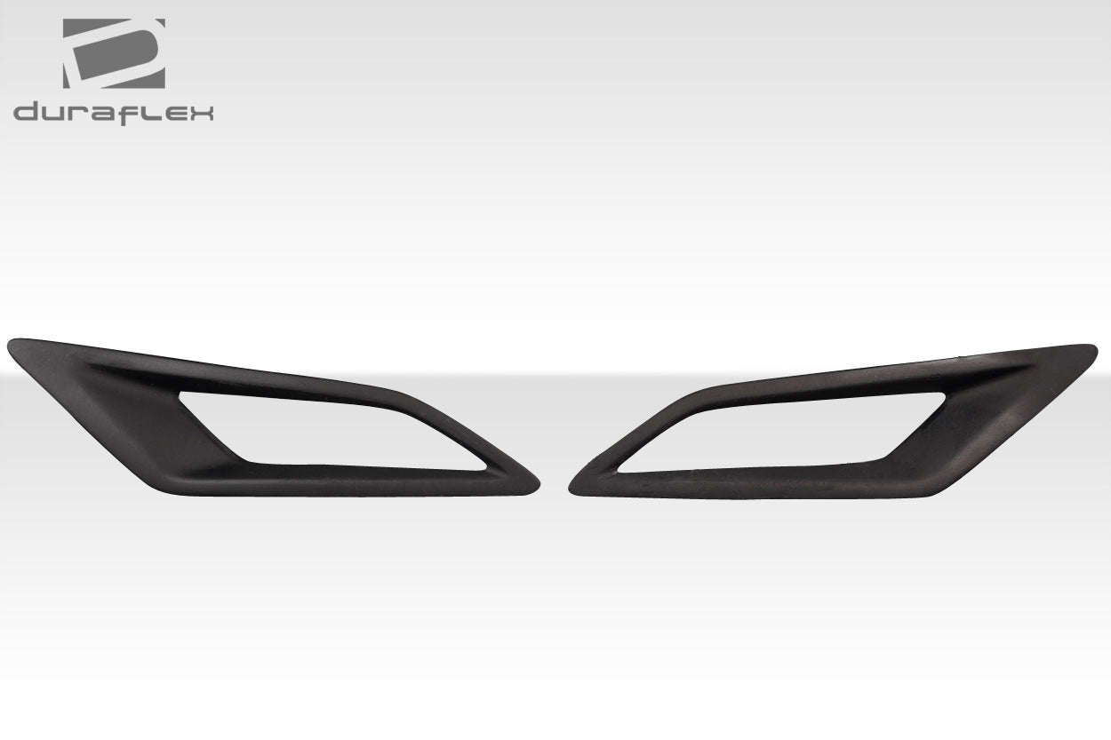 2012-2019 Fiat 500 Abarth Duraflex Kima Hood Side Vents - 2 Pieces