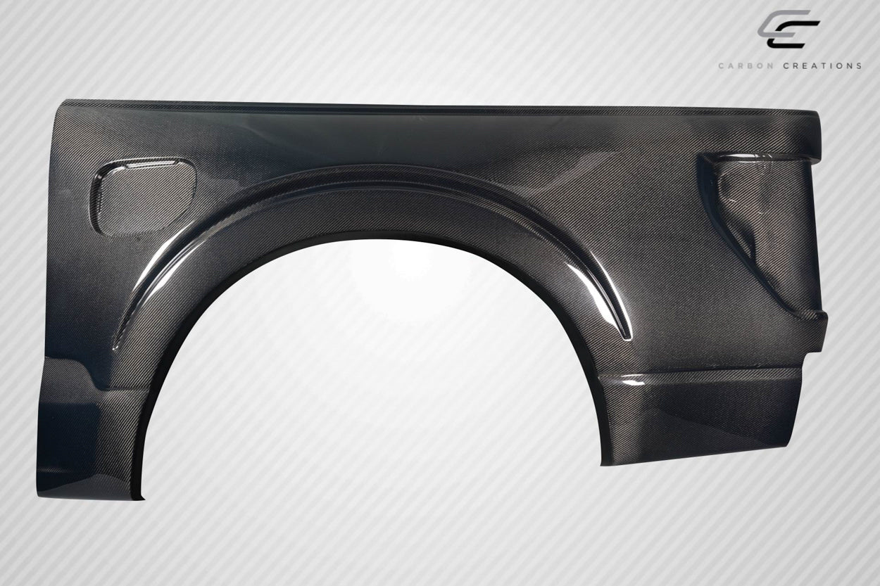 2021-2023 Ford F-150 Carbon Creations 4" Bulge Rear Bedsides - 2 Pieces (5.5 ft Bed Size) (S)