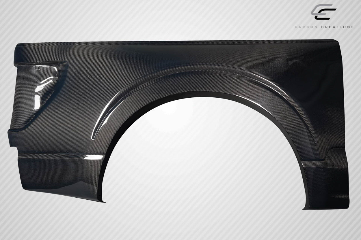 2021-2023 Ford F-150 Carbon Creations 4" Bulge Rear Bedsides - 2 Pieces (5.5 ft Bed Size) (S)