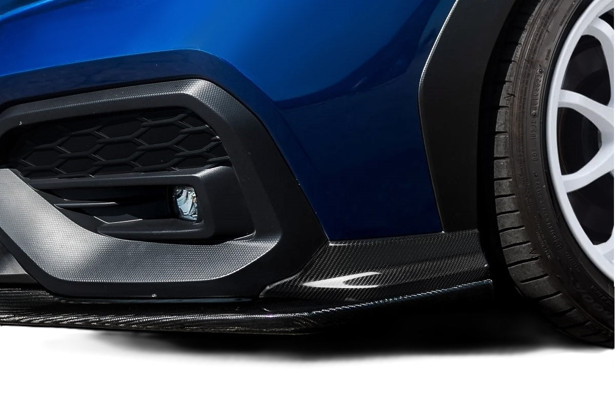 2022-2023 Subaru WRX Carbon Creations STI Look Front Spats - 2 Pieces (S)