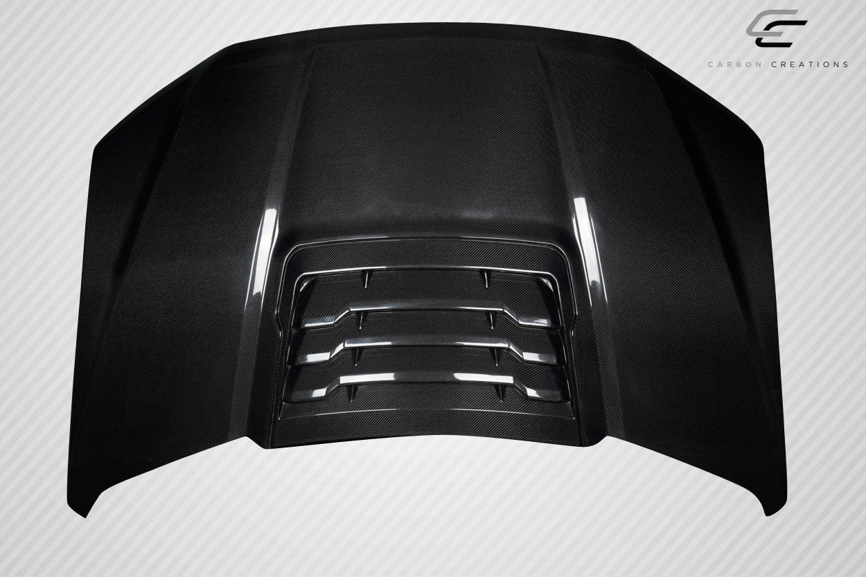 2017-2020 Ford Raptor Carbon Creations OEM Look Hood - 1 Piece