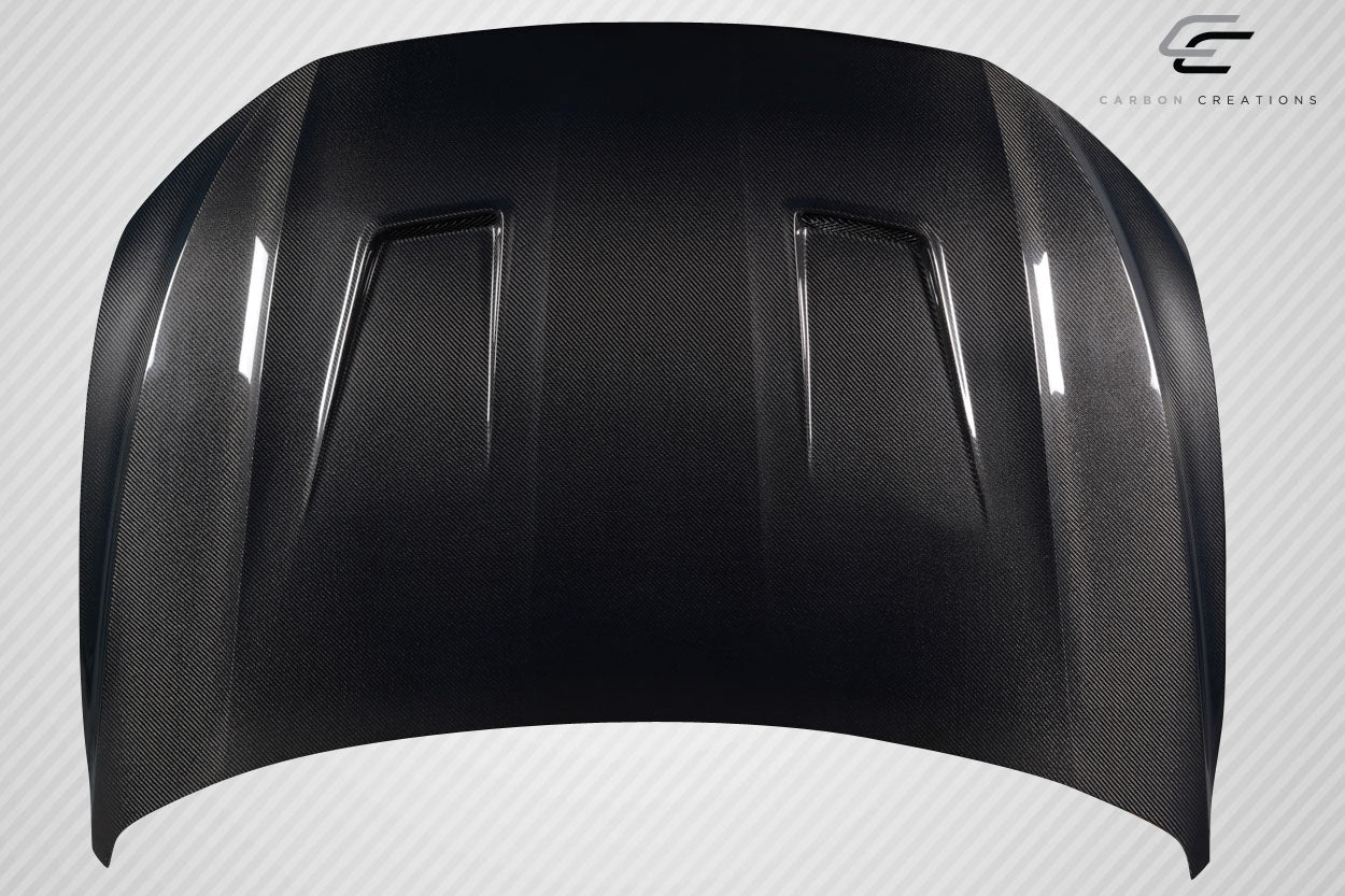 2019-2024 Volkswagen Jetta Carbon Creations Stinger Hood - 1 Piece