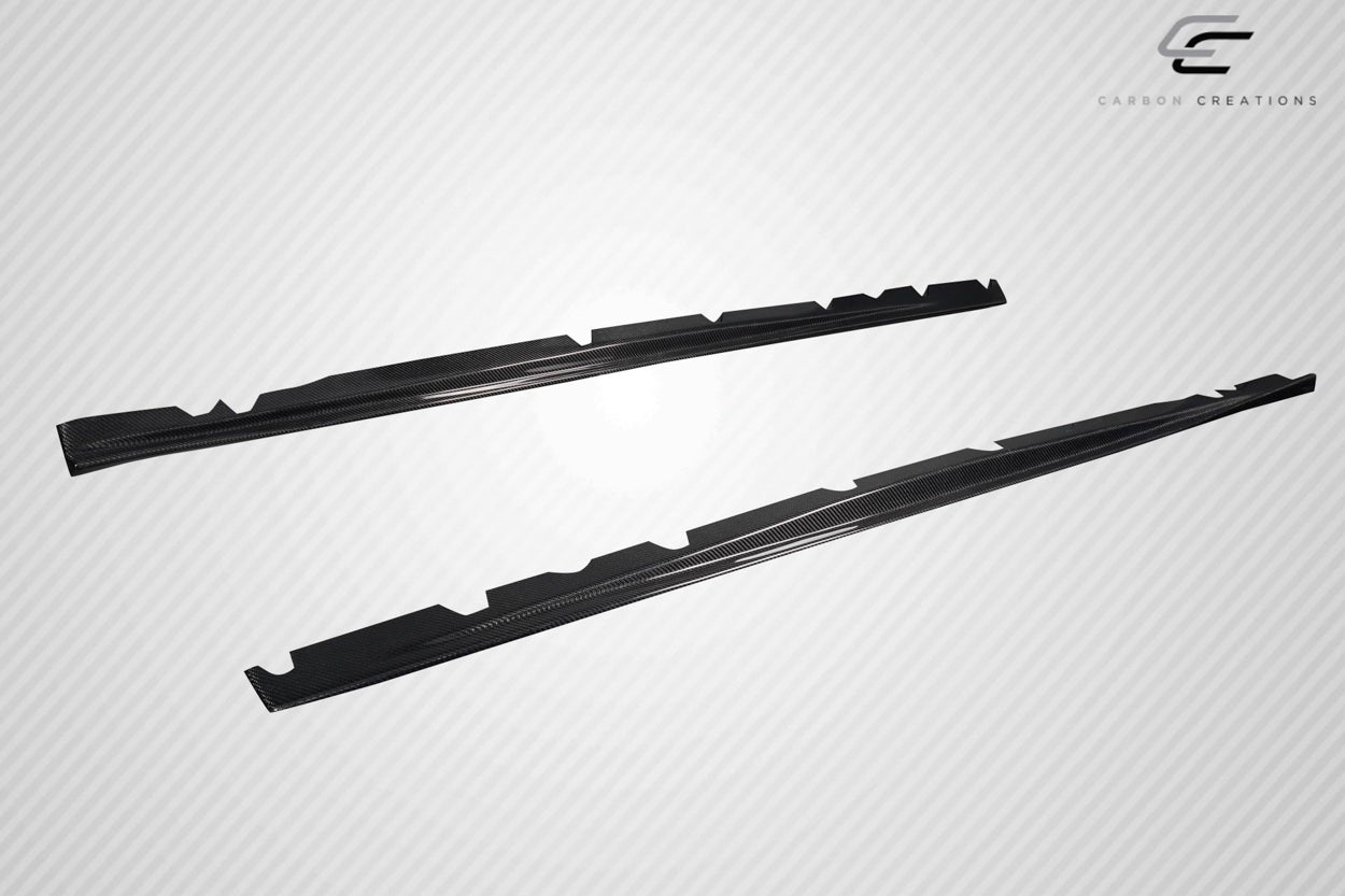 1992-1998 BMW M3 E36 Carbon Creations Wallen Side Skirt Rocker Panel Splitters - 2 Pieces