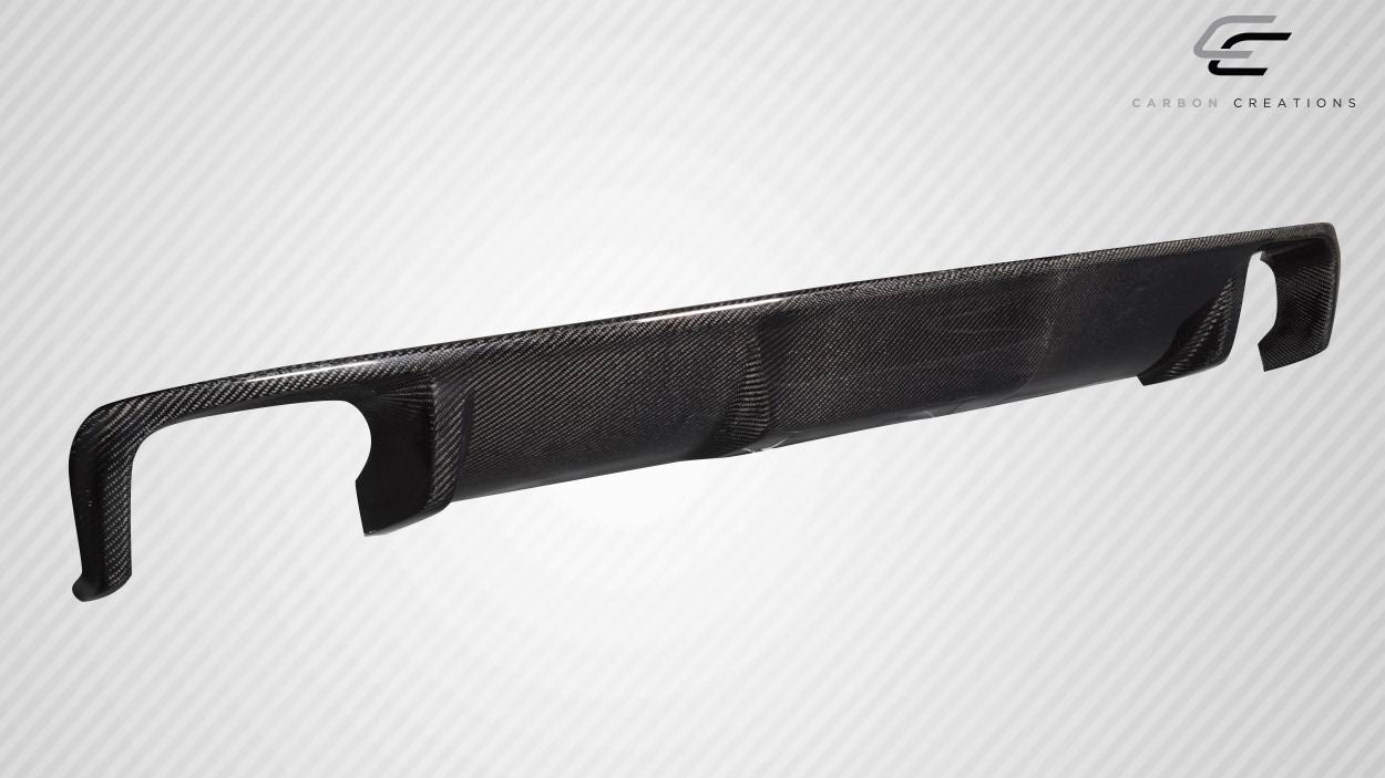 2011-2016 BMW 5 Series F10 4DR Carbon Creations Wave Rear Diffuser - 1 Piece
