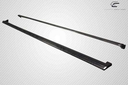 2008-2010 Subaru Impreza WRX Carbon Creations Ghost Side Skirt Rocker Panel Splitters - 2 Pieces