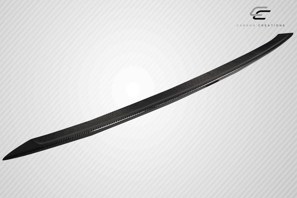 2019-2025 Porsche Cayenne Coupe Carbon Creations Turbo GT Look Rear Mid Wing Spoiler - 1 Piece