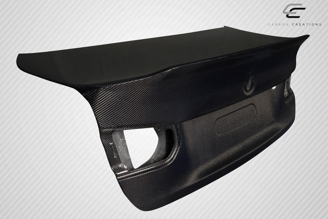 2012-2018 BMW 3 Series F30 Carbon Creations Sweeper Rear Trunk - 1 Piece