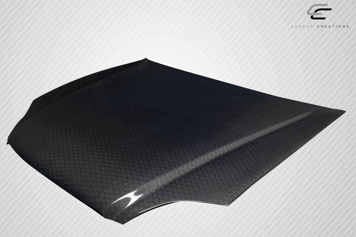1999-2000 Honda Civic Carbon Creations Geo6ix Dritech OEM Look Hood - 1 Piece