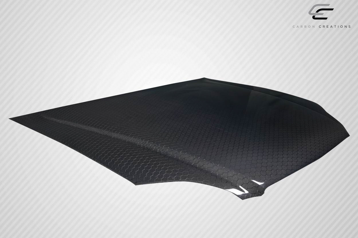 1999-2000 Honda Civic Carbon Creations Geo6ix Dritech OEM Look Hood - 1 Piece