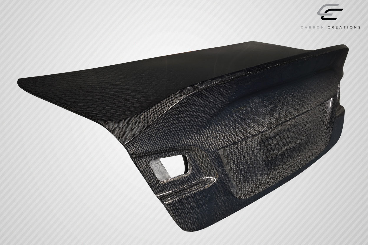 2007-2013 BMW 3 Series E92 2dr Carbon Creations Geo6ix DriTech ER-M Trunk - 1 Piece