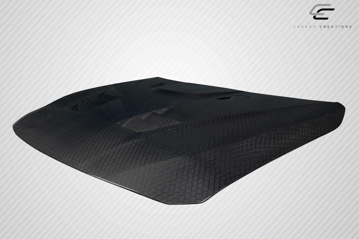 2012-2018 BMW 3 Series F30 / 2014-2020 4 Series F32 Carbon Creations Geo6ix DriTech Eros Version 1 Hood - 1 Piece