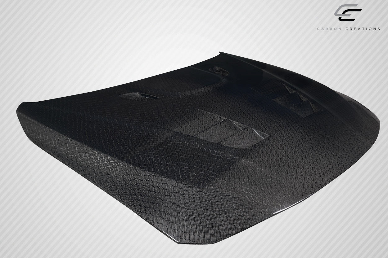 2012-2018 BMW 3 Series F30 / 2014-2020 4 Series F32 Carbon Creations Geo6ix DriTech Eros Version 1 Hood - 1 Piece