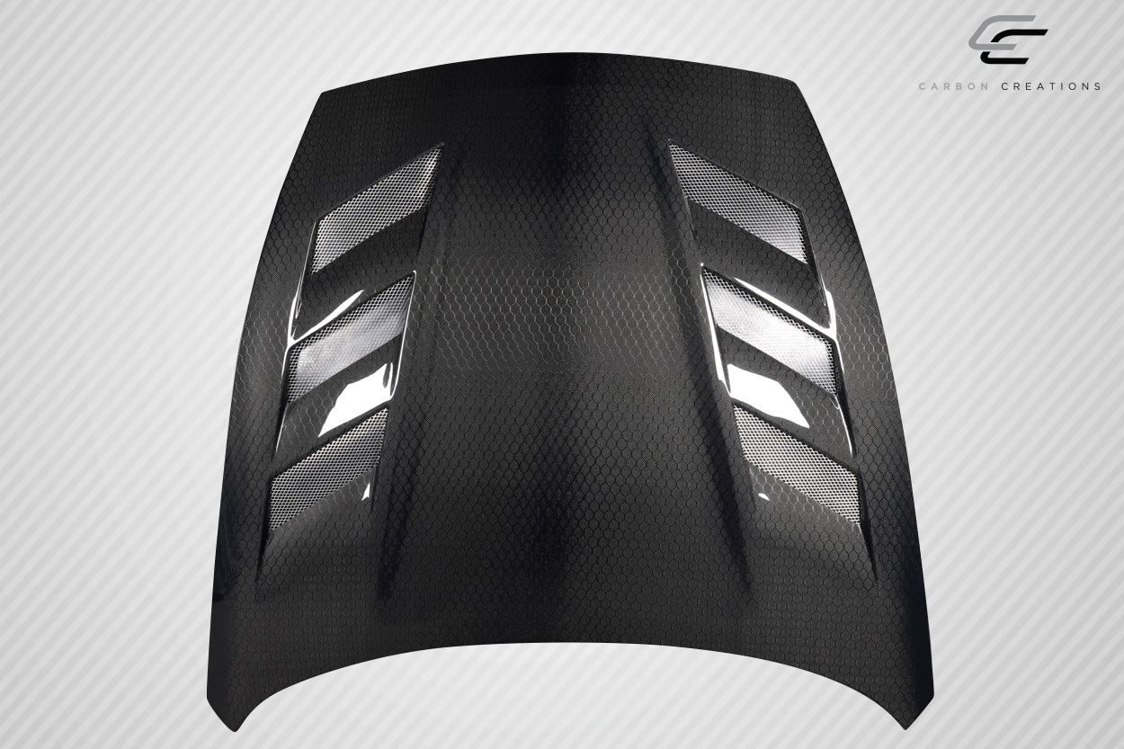 2009-2020 Nissan 370Z Z34 Carbon Creations Geo6ix AM-S Hood - 1 Piece