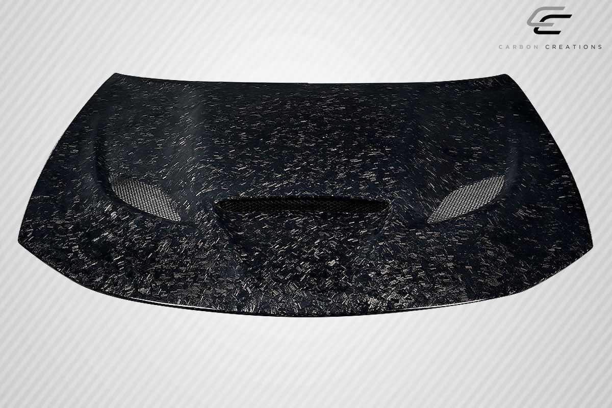 2015-2023 Dodge Charger Carbon Creations AeroForge Dritech Hellcat Look Hood - 1 Piece