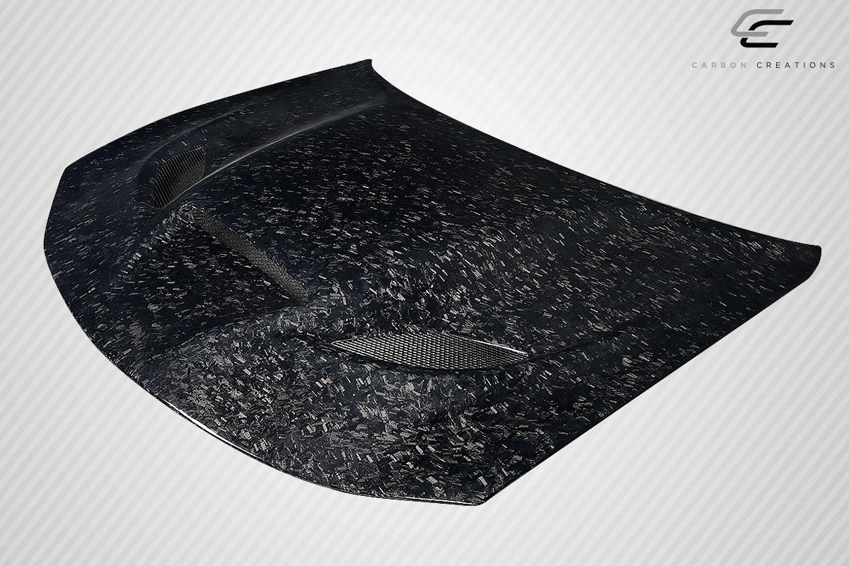 2015-2023 Dodge Charger Carbon Creations AeroForge Dritech Hellcat Look Hood - 1 Piece