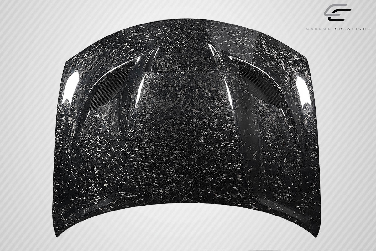 2015-2023 Dodge Charger Carbon Creations AeroForge Dritech Hellcat Look Hood - 1 Piece