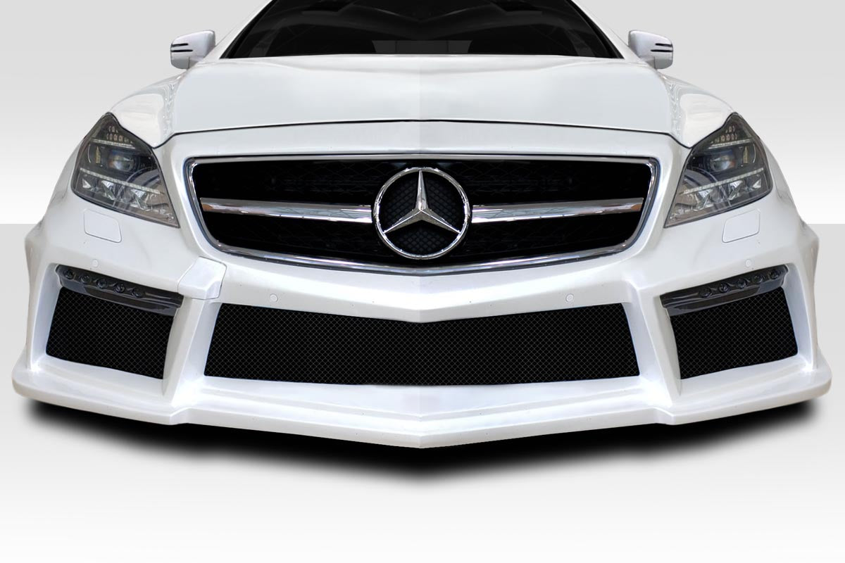 2012-2018 Mercedes CLS Class W218 Duraflex Vector Wide Body Front Bumper Cover - 1 Piece