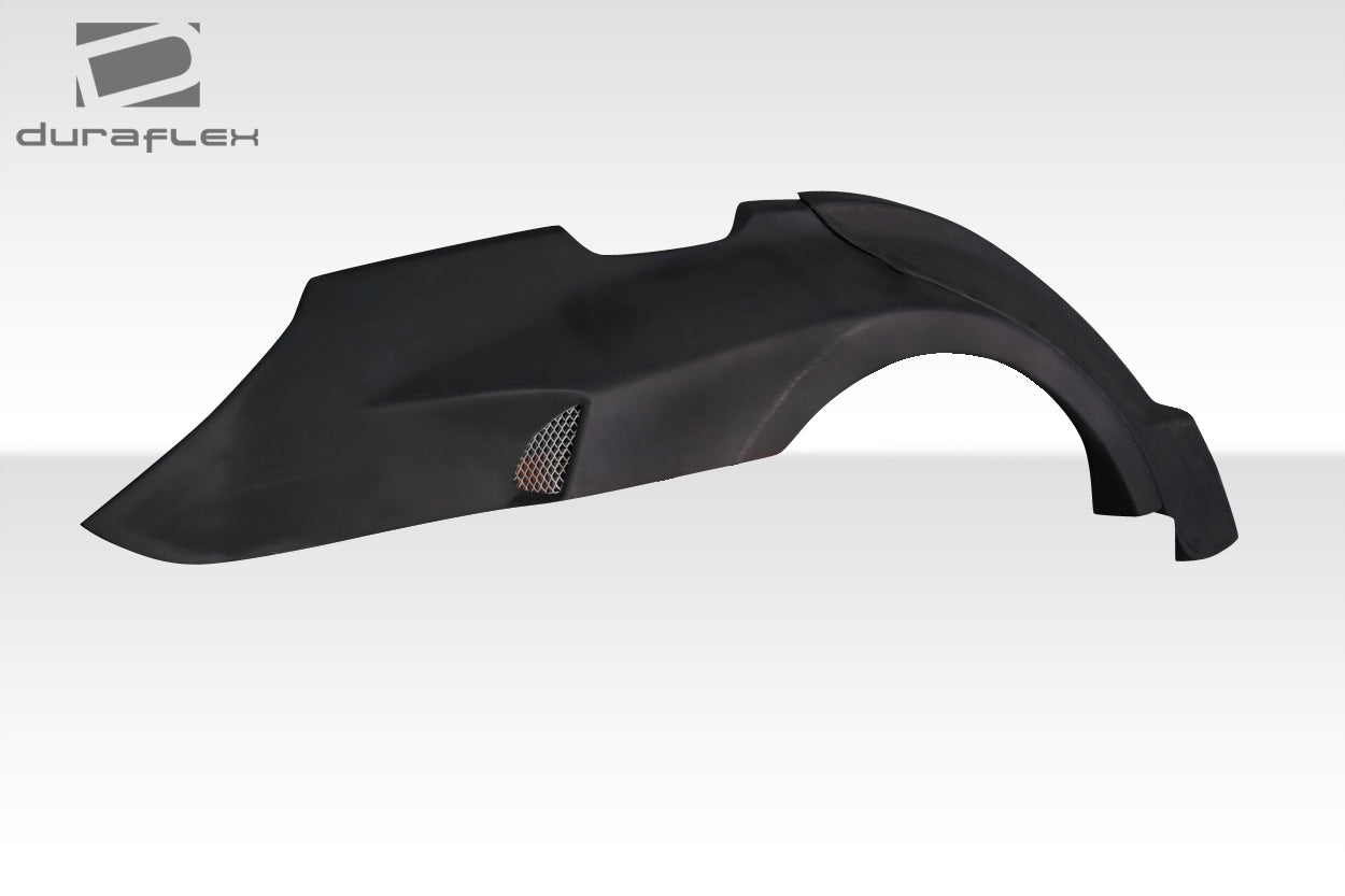 2012-2018 Mercedes CLS Class W218 Duraflex Vector Wide Body Rear Fender Flare Add Ons - 4 Pieces
