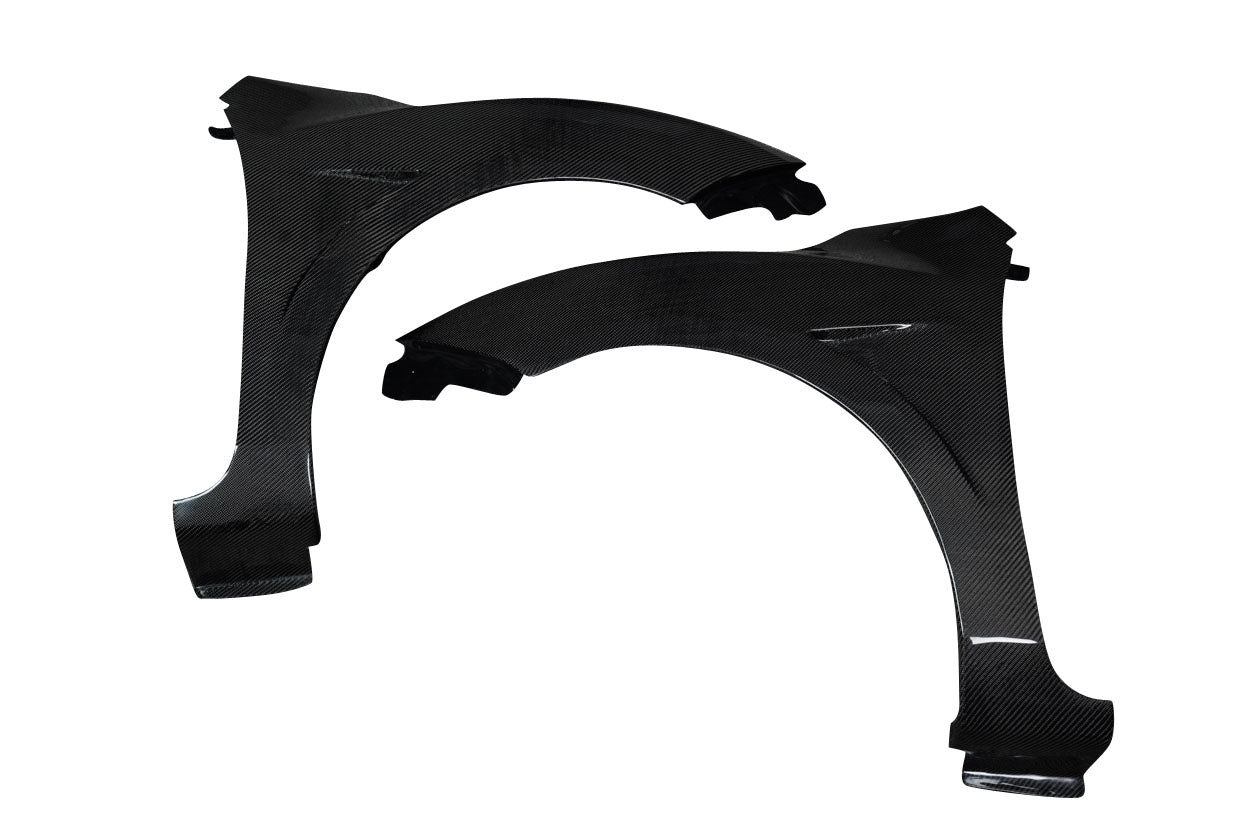 2010-2013 Mazda 3 Carbon Creations Evolved Front Fenders - 2 Pieces