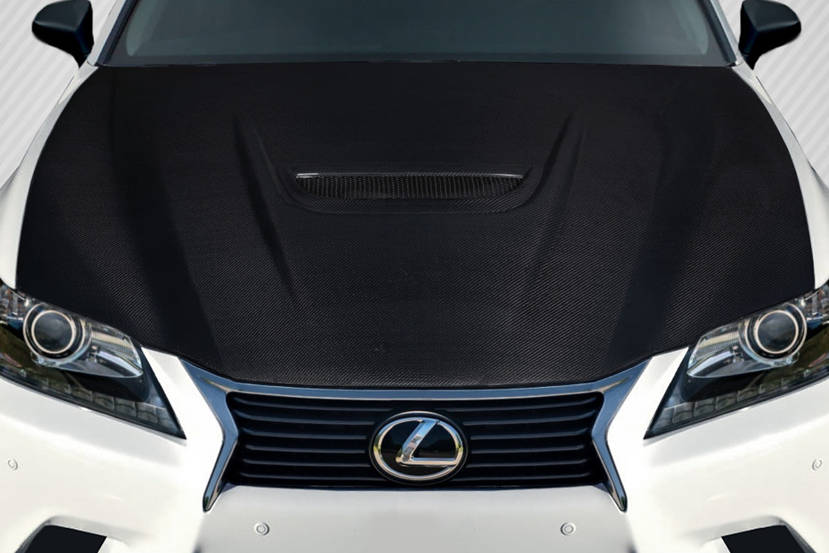 2013-2020 Lexus GS Series G200 GS300 GS350 GS450 GS450H Carbon Creations Alpine Hood - 2 Pieces