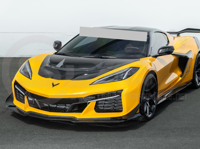 2023+ CHEVROLET CORVETTE C8 Z06 | CARBON FIBER SEQUENTIAL LED DRL LIGHT BAR BEZEL INSERT