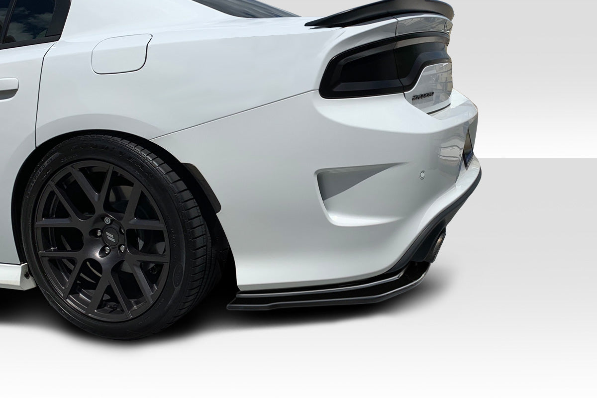 2015-2023 Dodge Charger Duraflex Rspec Rear Lip Add Ons - 2 Piece