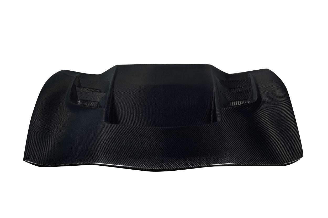 2014-2019 Chevrolet Corvette C7 Carbon Creations Eagle Eye Hood - 1 Piece