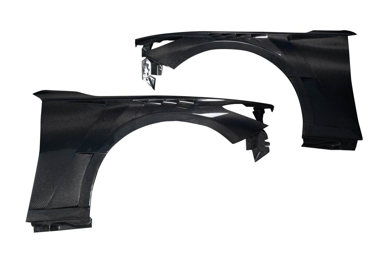 2017-2022 Infiniti Q60 Carbon Creations Koya Front Fenders - 2 Pieces