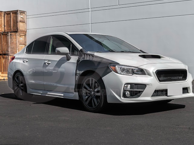 2015-2021 SUBARU WRX / STI | JDM STYLE CARBON FIBER SIDE VENTED FENDERS (PAIR)