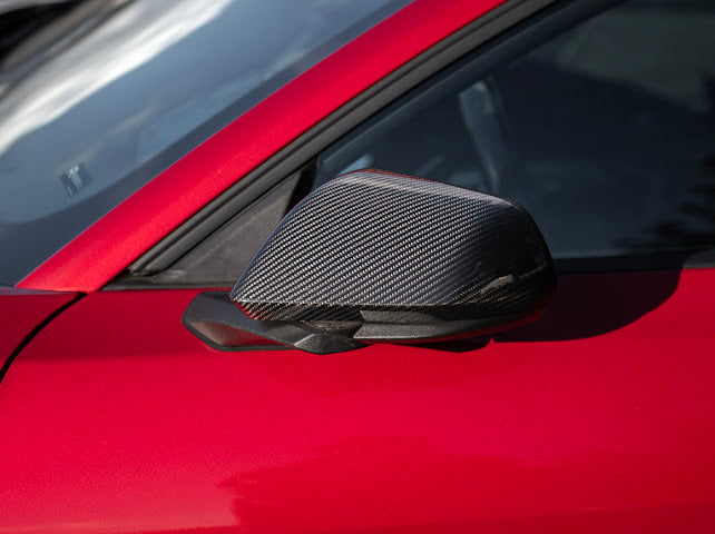 2015-UP FORD MUSTANG | CARBON FIBER MIRROR CAP COVER PAIR