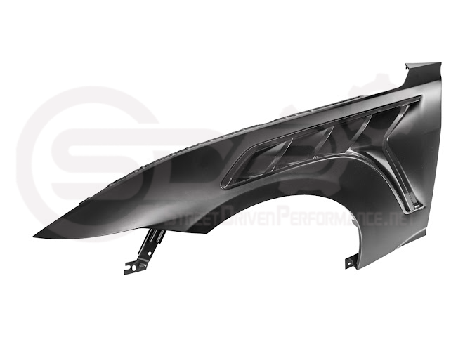 2024-UP FORD MUSTANG S650 | GTD STYLE FRONT SIDE VENTED FENDERS