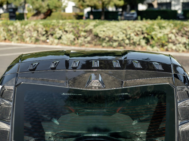 2020-UP CORVETTE C8 WINDSHIELD UPPER MOLDING TRIM SURROUNDING