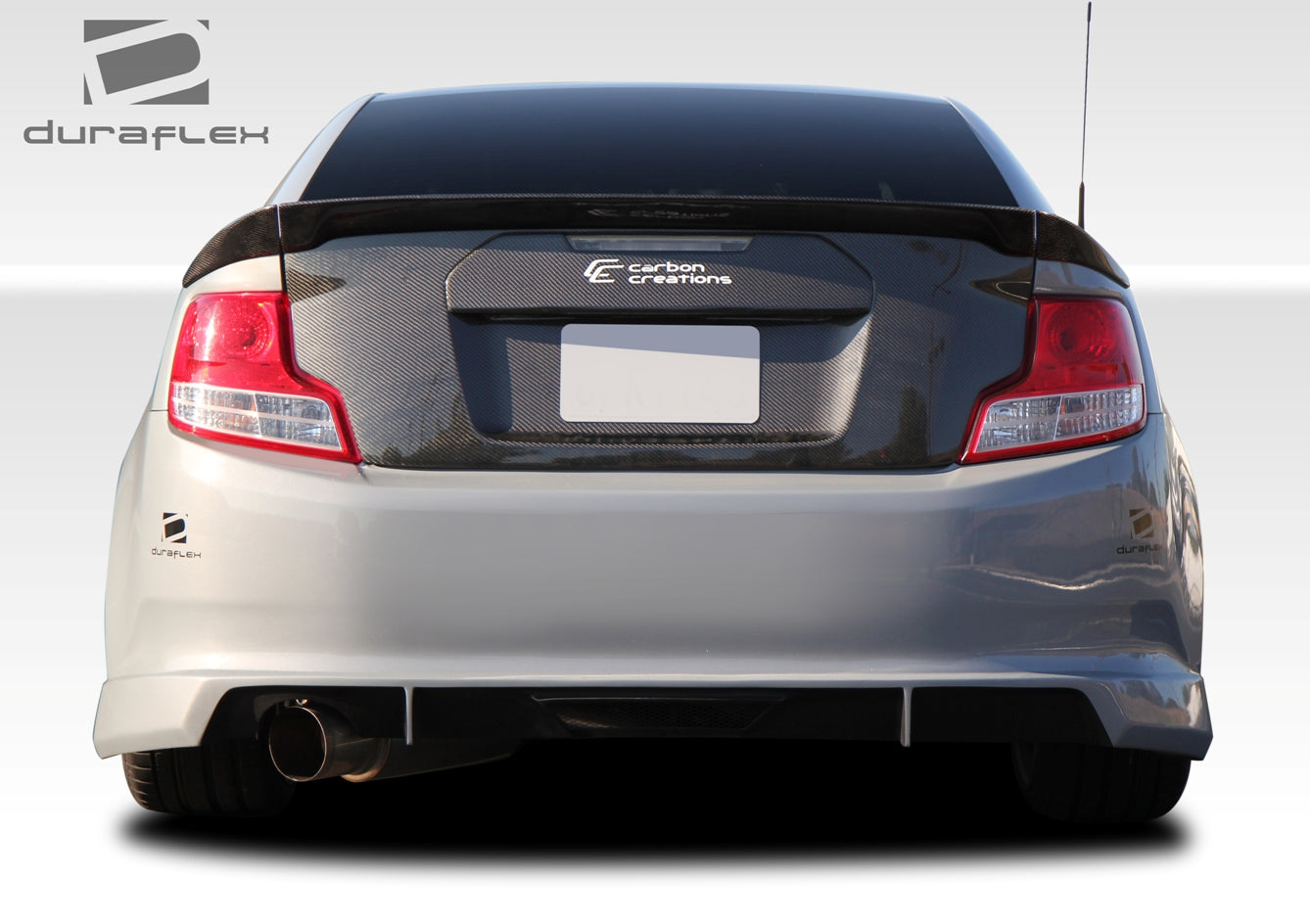 2011-2013 Scion tC Duraflex GT Concept Rear Bumper Cover - 1 Piece