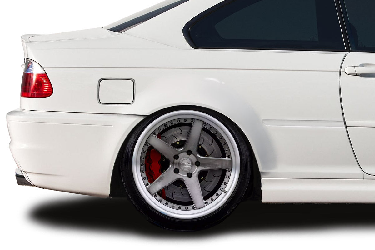 2000-2006 BMW 3 Series E46 2DR Duraflex Maxxen Rear Fenders ( +70MM ) - 2 Pieces