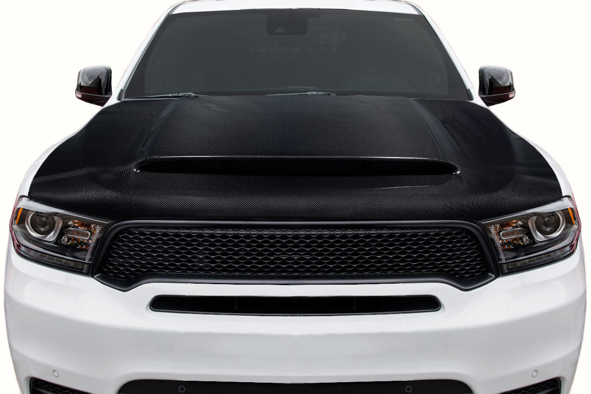 2011-2023 Dodge Durango Carbon Creations Demon Look Hood - 1 Piece