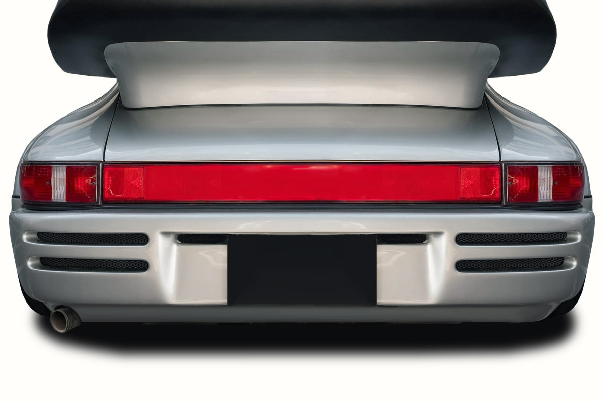 1974-1993 Porsche 911 964 Duraflex Turbo Look Rear Bumper Cover - 1 Piece