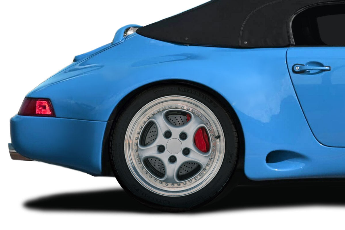 1974-1993 Porsche 911 964 Duraflex Starkman Wide Body Rear Fenders - 2 Pieces