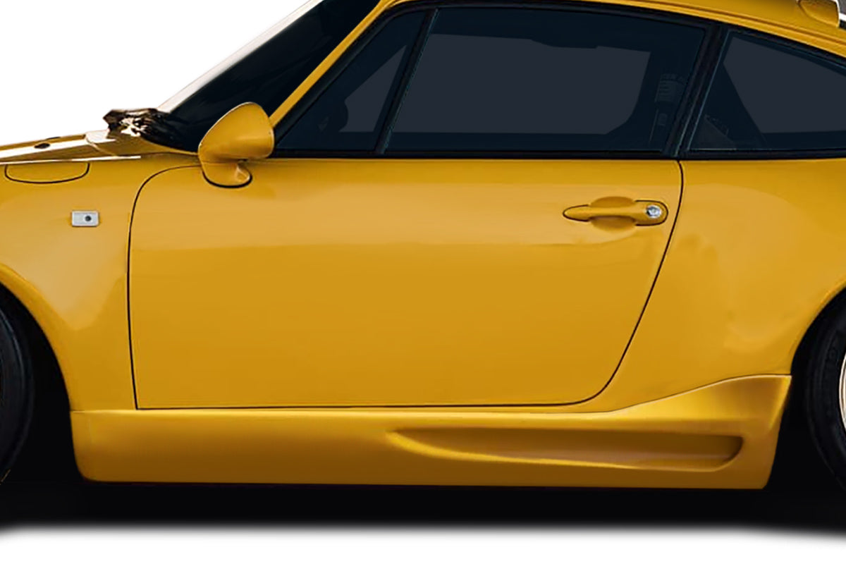 1995-1998 Porsche 911 993 C2 Duraflex Griffin Side Skirt Rocker Panels - 2 Pieces