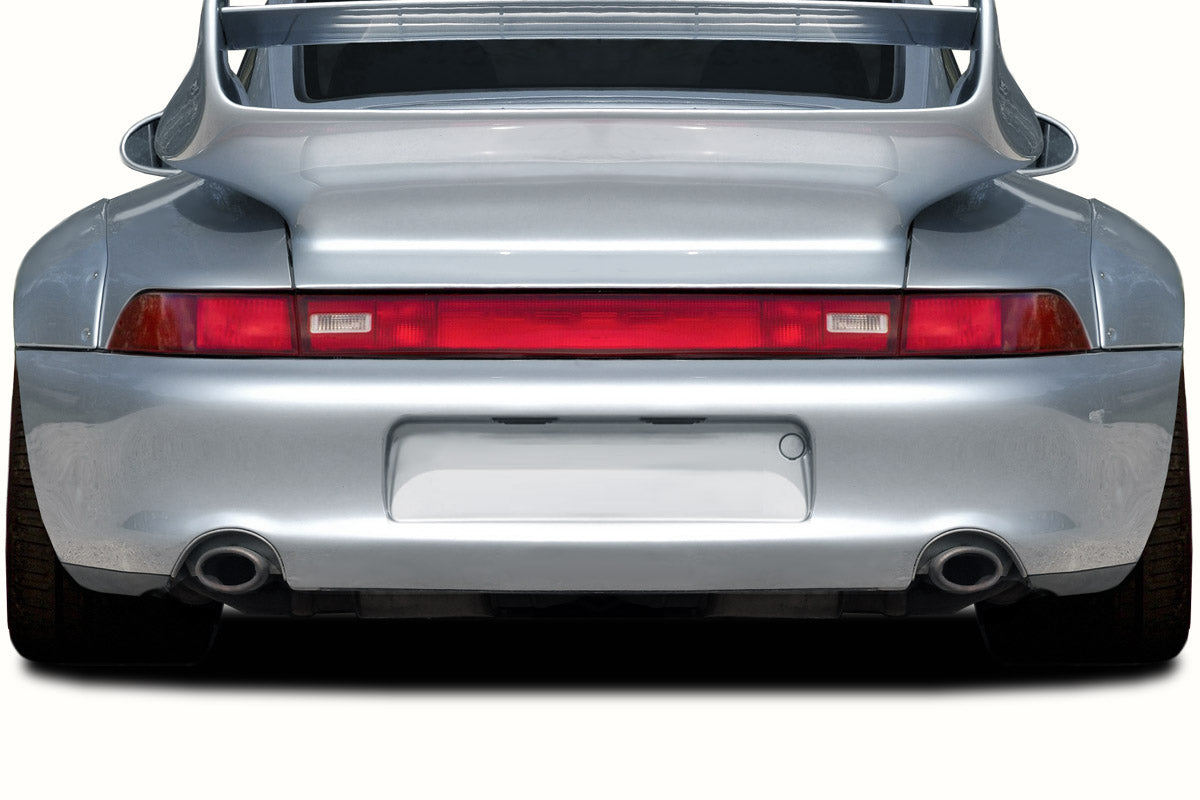 1995-1998 Porsche 911 Turbo 993 Duraflex OEM Look Rear Bumper Cover - 1 Piece