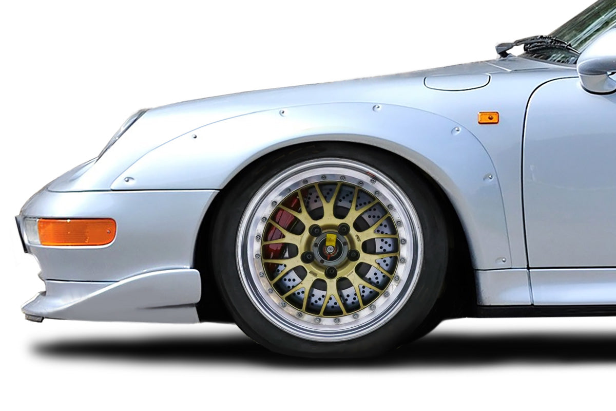1995-1998 Porsche 911 Turbo 993 Duraflex GT2 Look Front and Rear Fender Flares - 4 Pieces