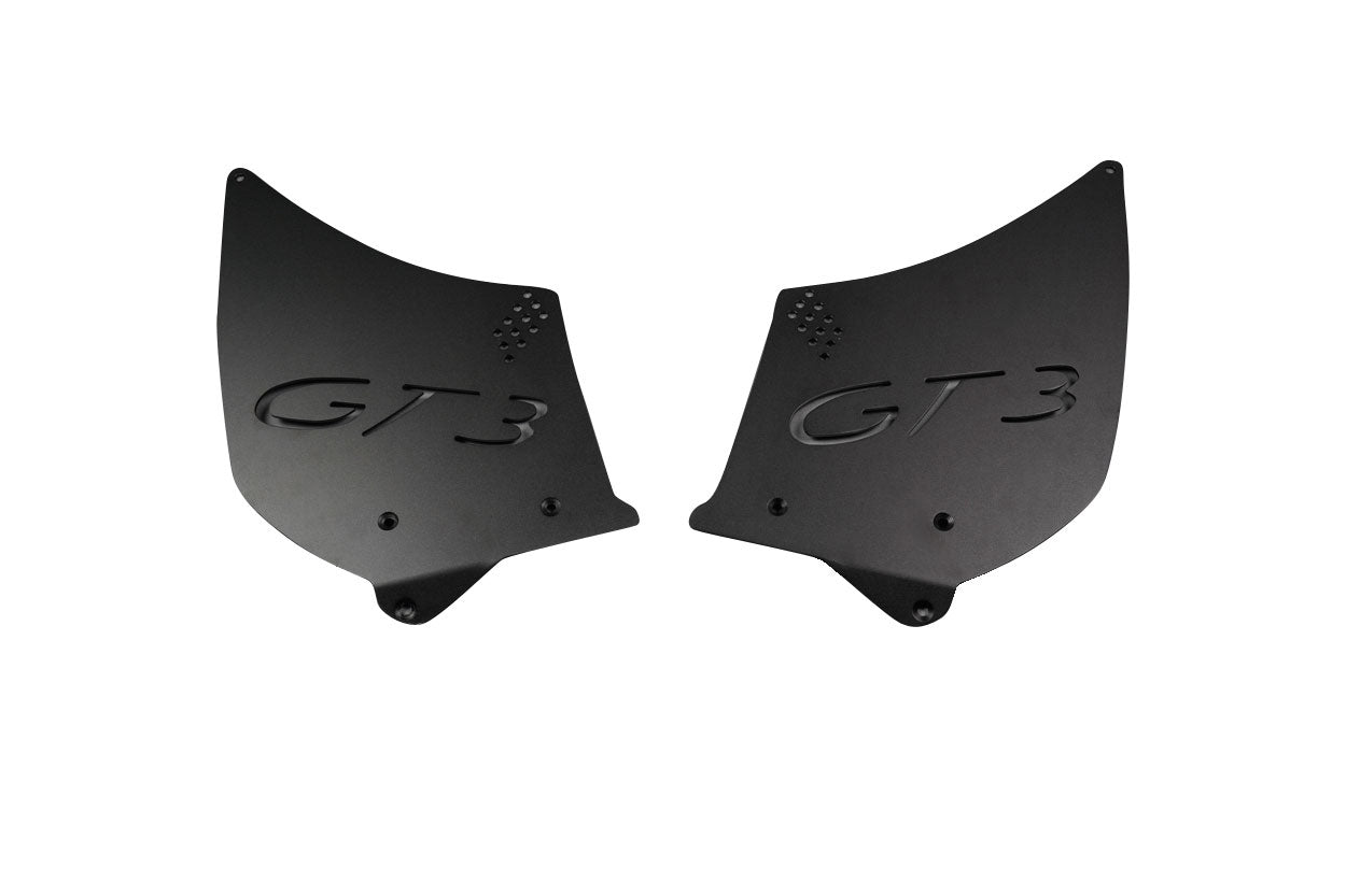 1999-2004 Porsche 911 996 Duraflex GT3 Cup Car OEM Look Support Panels for Rear Wing Spoiler - 2 Pieces