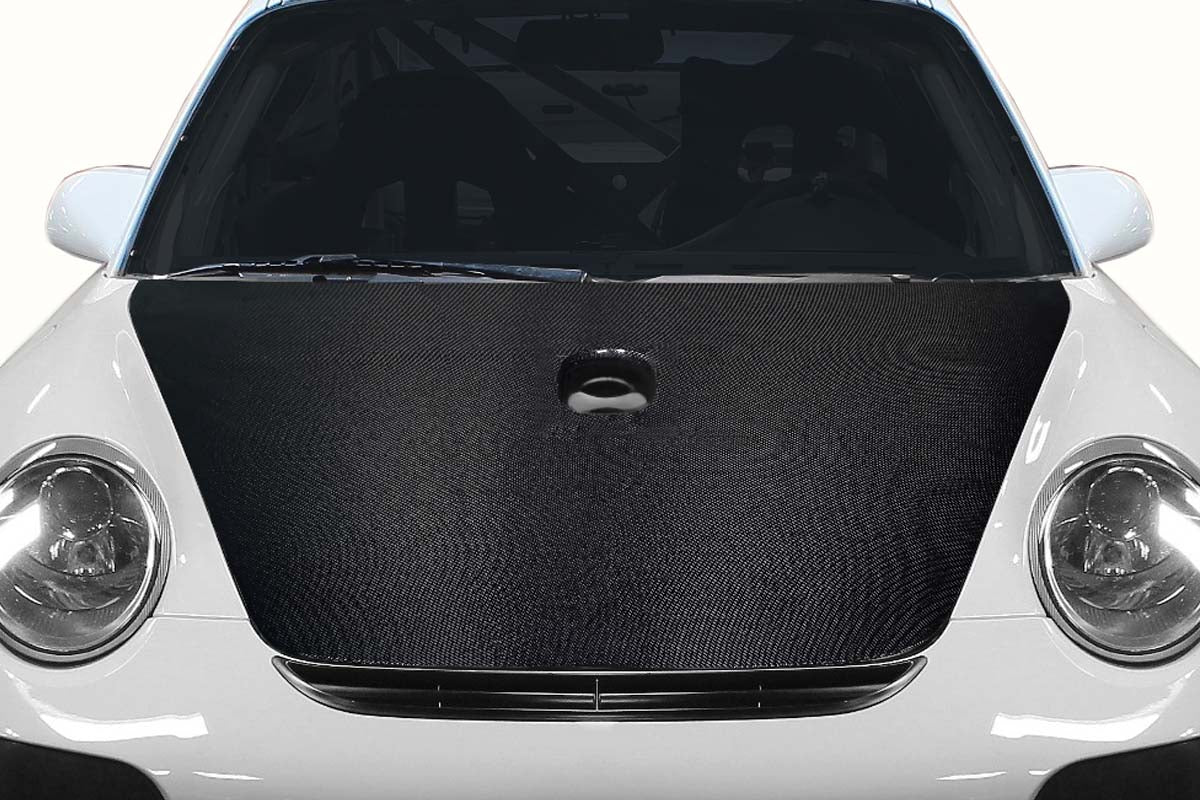 2005-2008 Porsche 911 997 Carbon Creations GT3 Cup S Look Hood - 1 Piece (Fuel Hole)