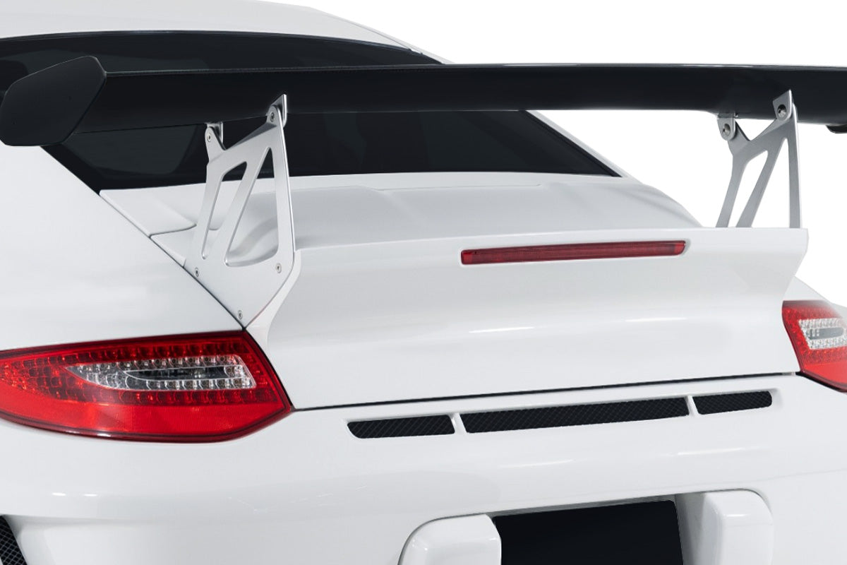 2009-2012 Porsche 911 997 Duraflex GT3 RS Look Support Panels for Rear Wing Spoiler - 2 Pieces