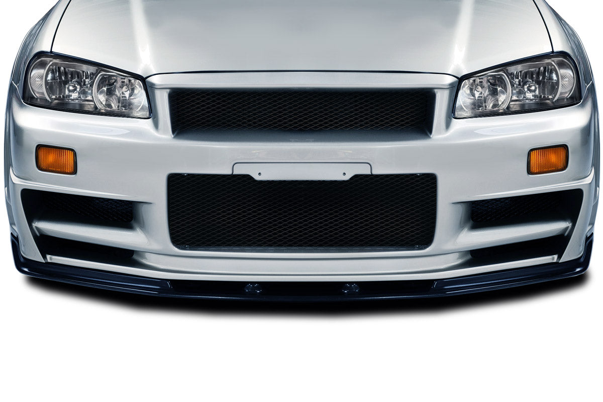 1999-2002 Nissan Skyline R34 GT-R Duraflex OEM Look Front Lip Spoiler Air Dam - 1 Piece