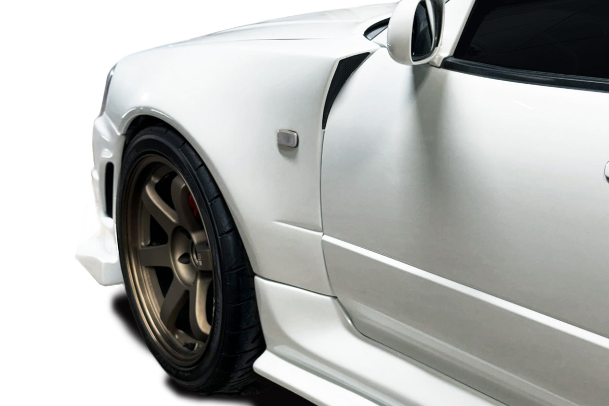 1999-2002 Nissan Skyline R34 GT-R Duraflex Z-Tune Look Front Fenders - 2 Piece