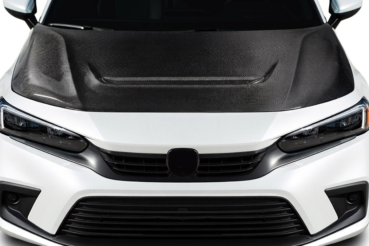 2022-2025 Honda Civic Carbon Creations FL5 Look Hood - 1 Piece