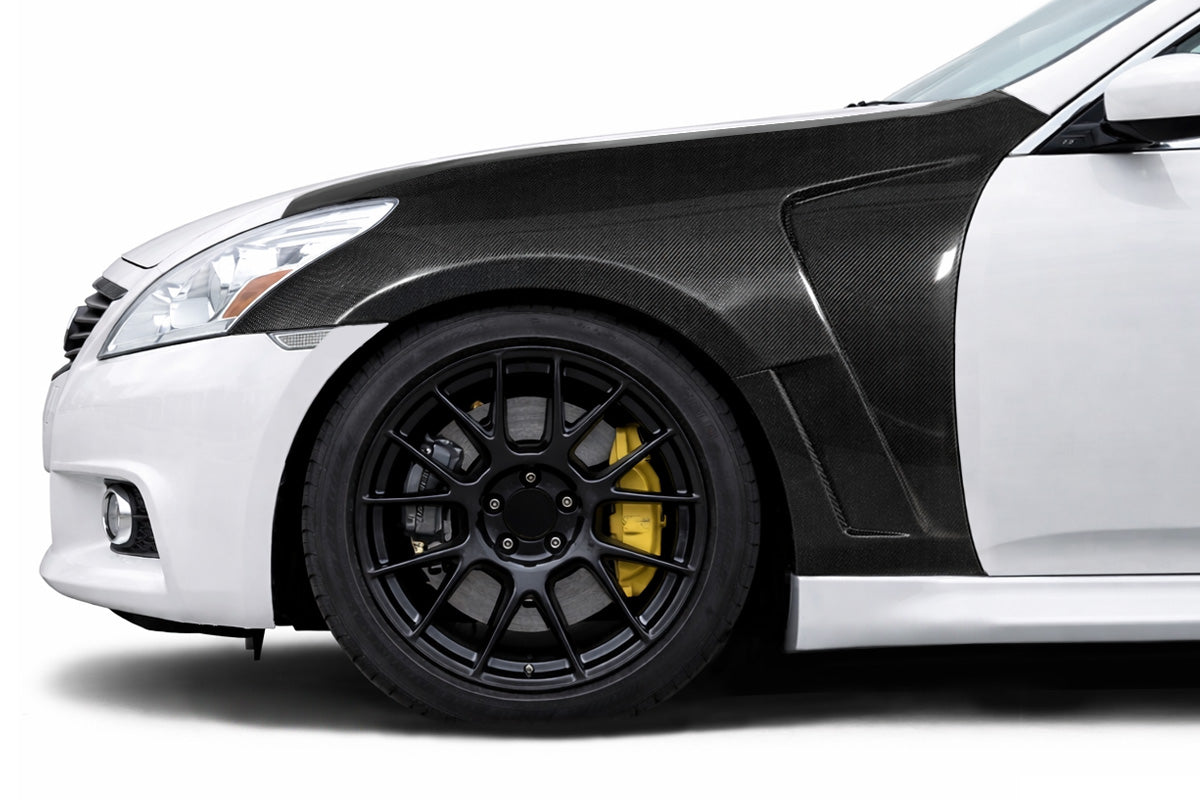 2007-2015 Infiniti G Sedan G37 / Q40 Carbon Creations GSF Front Fenders - 2 Piece