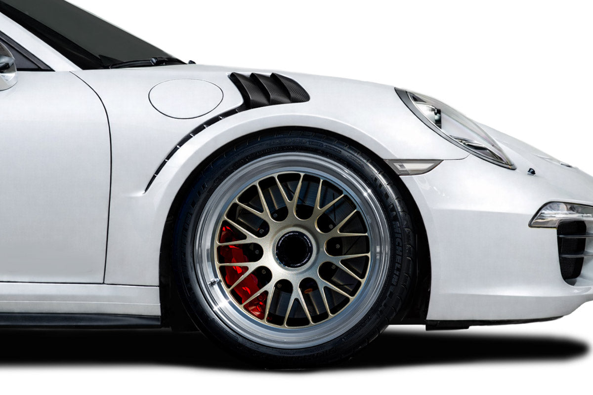 2012-2019 Porsche 911 Carrera 991 Carbon Creations GT3RS Look Front Fenders - 2 Piece