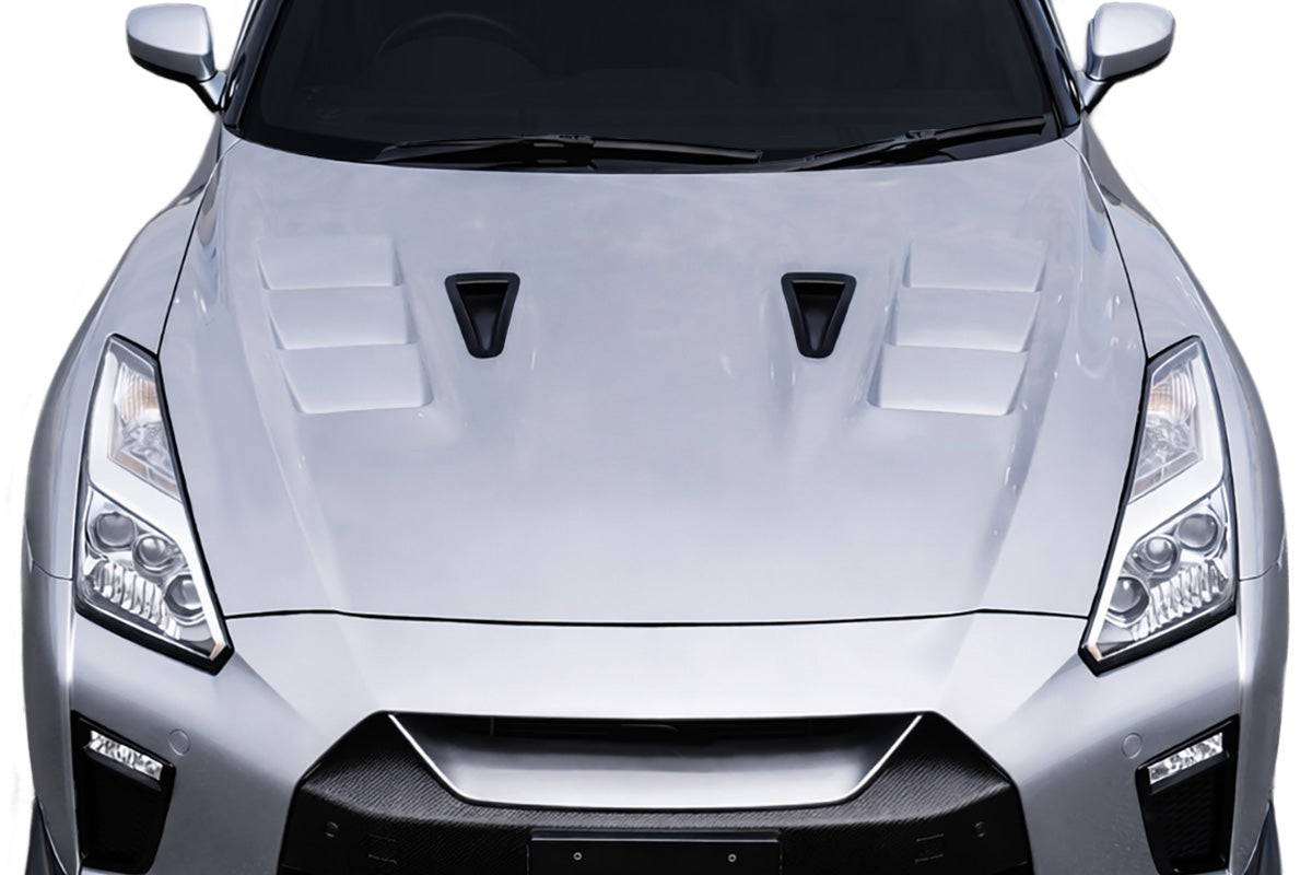 2017-2023 Nissan GT-R R35 Duraflex TS-1 Hood - 1 Piece